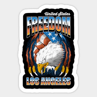 Eagle Freedom Vintage Tattoo Sticker